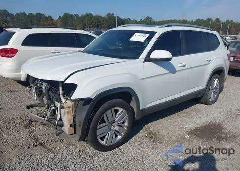2020 Volkswagen Atlas 2.0T Sel from USA, damaged, VIN 1V2EP2CA6LC500859